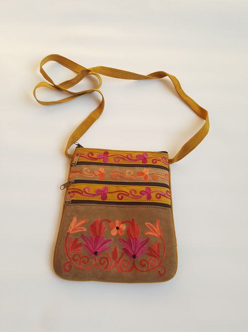 A very cute kashmiri embroidered sling bag I got from a local exhibition.  Thoughts? : r/IndianFashionAddicts