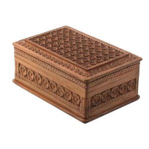 Majestic Handcrafted Kashmiri Spring Flower Jewellery Box