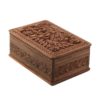Roses All Over Handcrafted Walnut Wood Jewellery Box