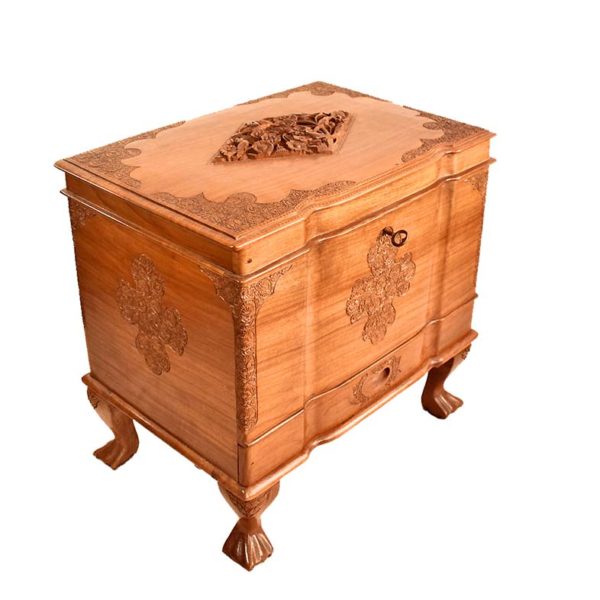 thekaycraft-Walnut-wood-treasure-box-springflower-bird-1